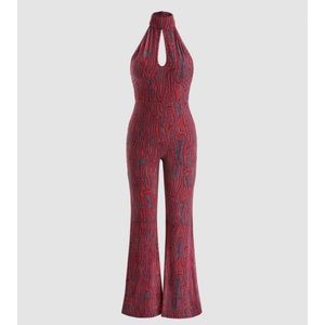 Red Disco Jumpsuit